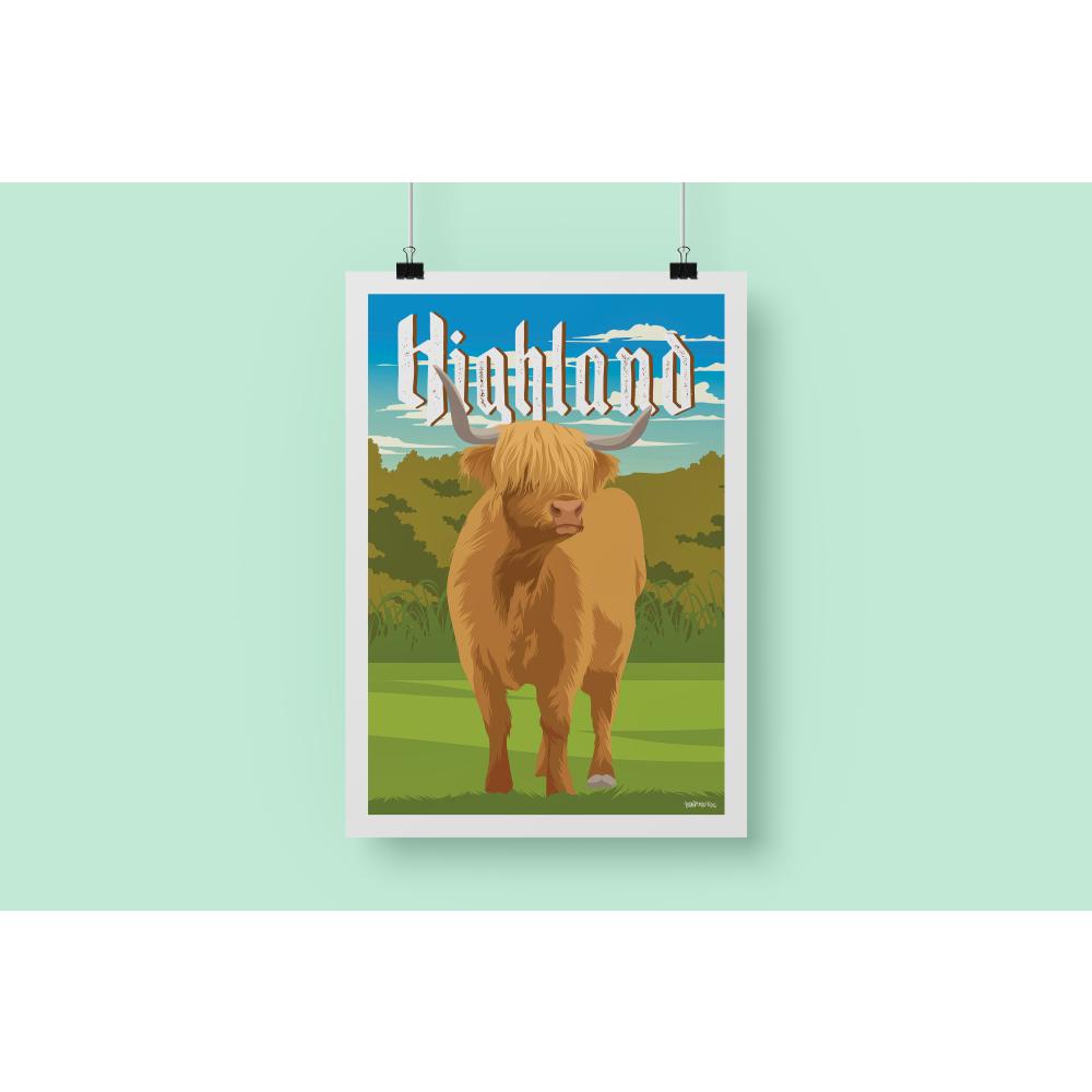 Affiche « L’Highland »