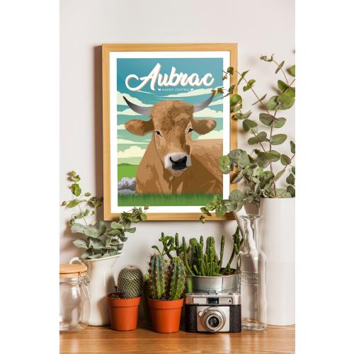 Affiche "L'Aubrac"