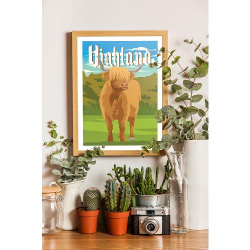 Affiche « L’Highland »