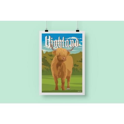 Affiche « L’Highland »