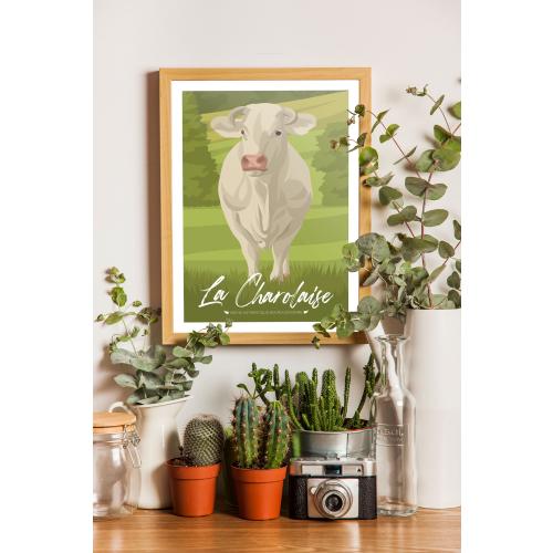 Affiche « La Charolaise »