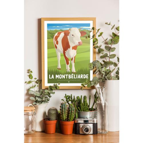 Affiche « La Montbéliarde »