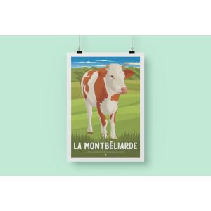 Affiche « La Montbéliarde »
