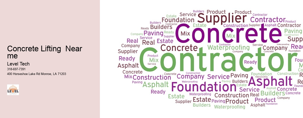 Concrete Lifting  Near me