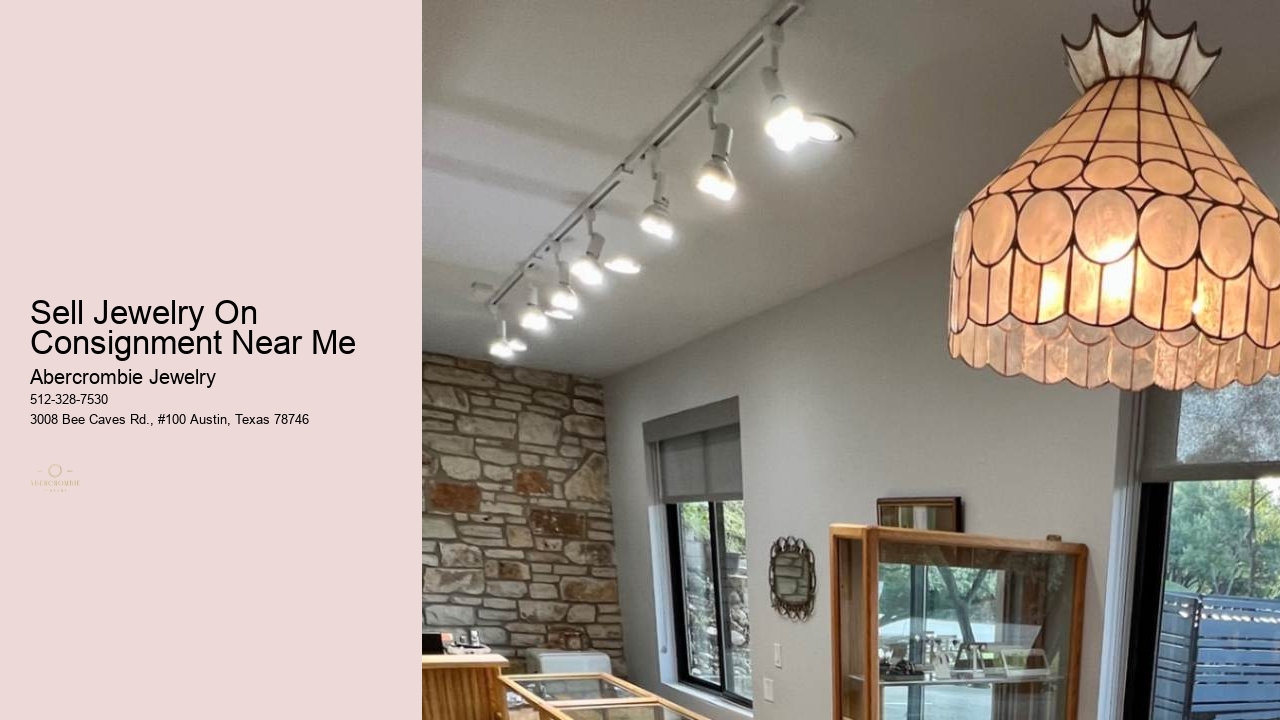 Sell Jewelry On Consignment Near Me