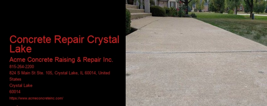 Concrete Repair Crystal Lake
