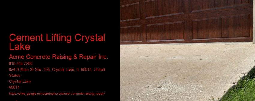 Cement Lifting Crystal Lake
