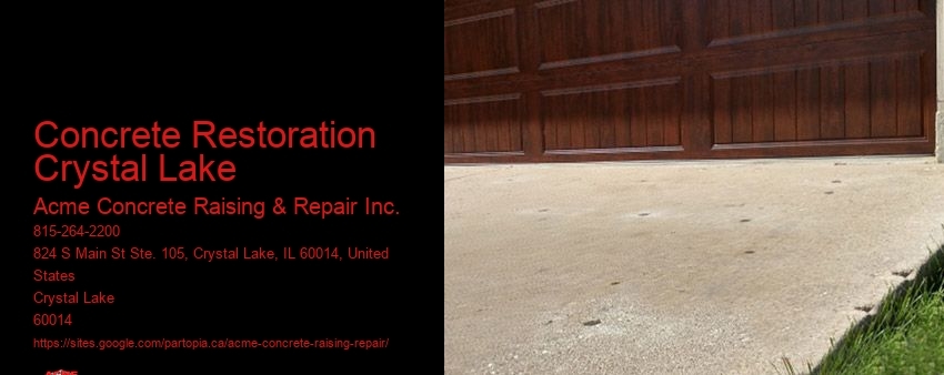 Concrete Restoration Crystal Lake