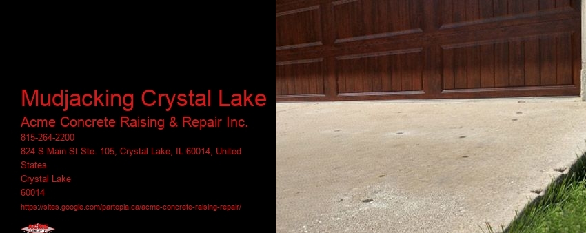 Mudjacking Crystal Lake