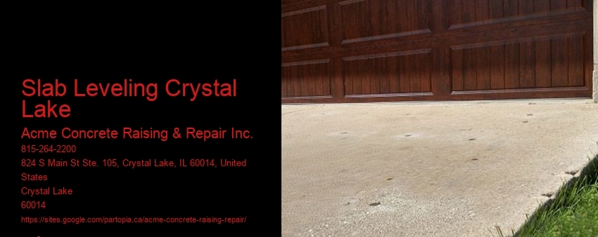 Slab Leveling Crystal Lake