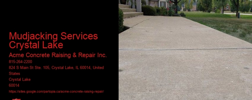 Mudjacking Services Crystal Lake