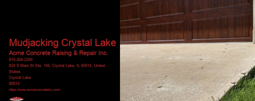 Mudjacking Crystal Lake