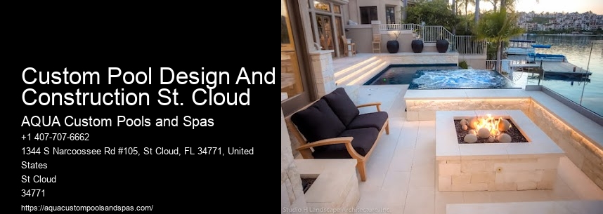 Custom Pool Design And Construction St. Cloud