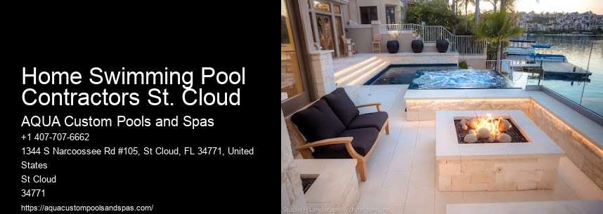 Home Swimming Pool Contractors St. Cloud