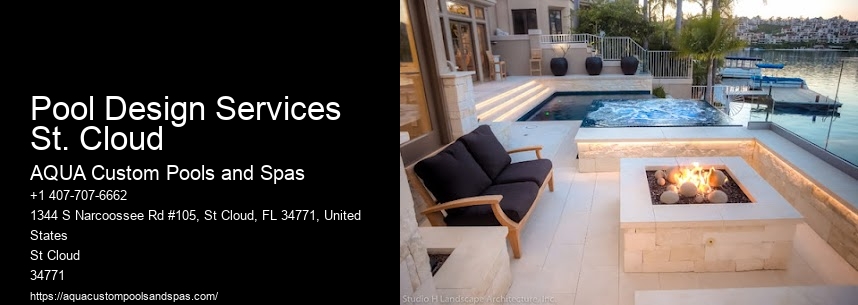 Pool Design Services St. Cloud