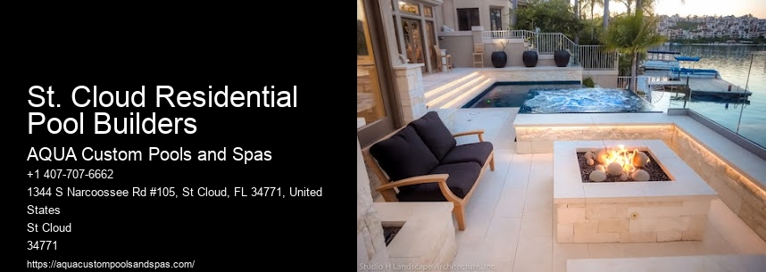 St. Cloud Residential Pool Builders