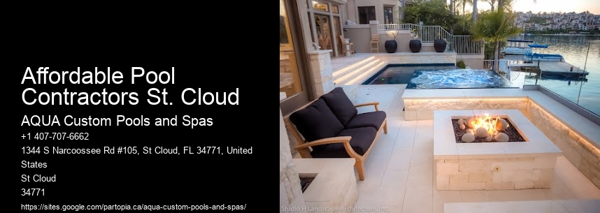 Affordable Pool Contractors St. Cloud