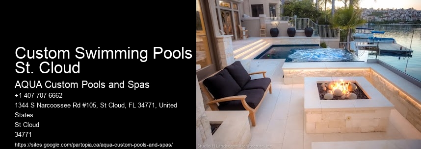 Custom Swimming Pools St. Cloud