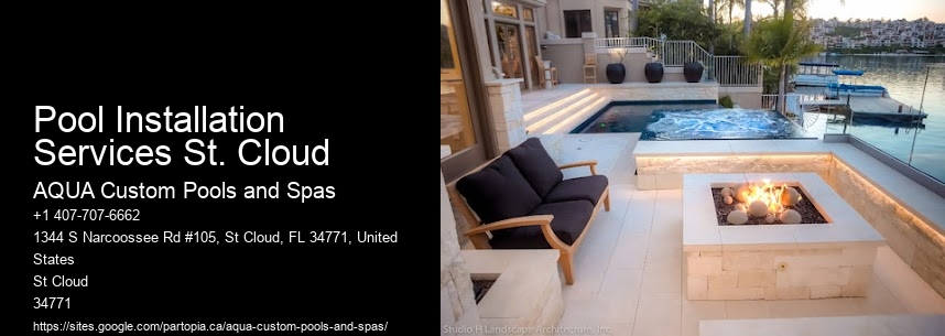 Pool Installation Services St. Cloud