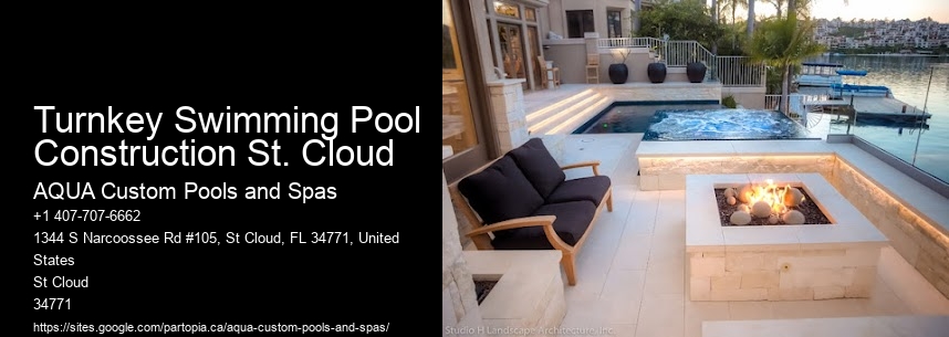 Turnkey Swimming Pool Construction St. Cloud