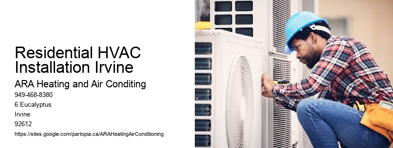 Residential HVAC Installation Irvine