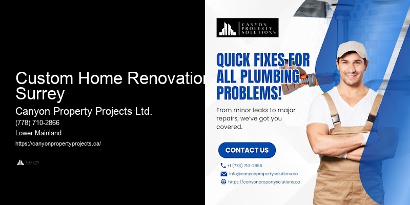 Custom Home Renovation Surrey