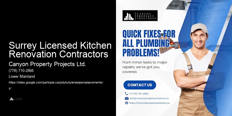 Surrey Licensed Kitchen Renovation Contractors