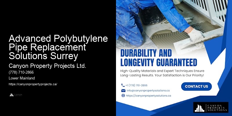 Polybutylene Plumbing Evaluation Advanced Polybutylene Pipe Replacement Solutions Surrey