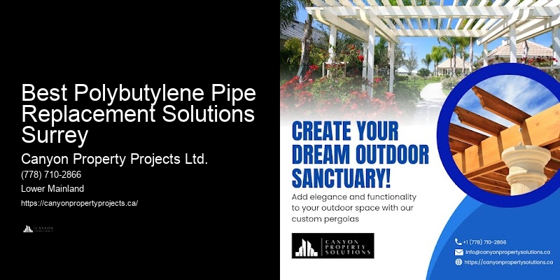 Polybutylene Pipe Replacement Options for Homes in Best Polybutylene Pipe Replacement Solutions Surrey