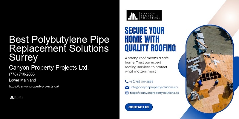 Best Polybutylene Pipe Replacement Solutions Surrey Polybutylene Plumbing Replacement
