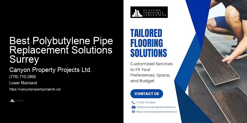 Best Polybutylene Pipe Replacement Solutions Surrey Polybutylene Pipe Experts