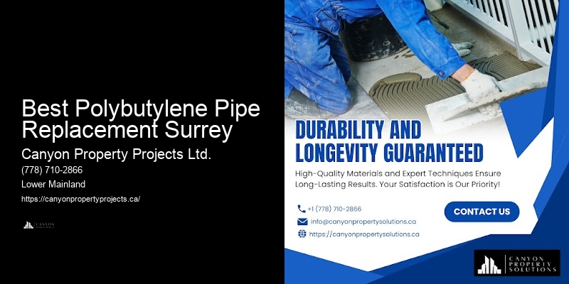 Emergency Polybutylene Pipe Replacement Solutions in Best Polybutylene Pipe Replacement Surrey