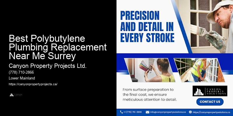 Polybutylene Pipe Replacement Best Polybutylene Plumbing Replacement Near Me Surrey