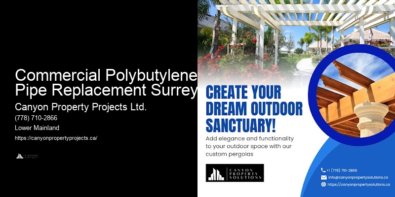 Polybutylene Pipe Analysis Commercial Polybutylene Pipe Replacement Surrey