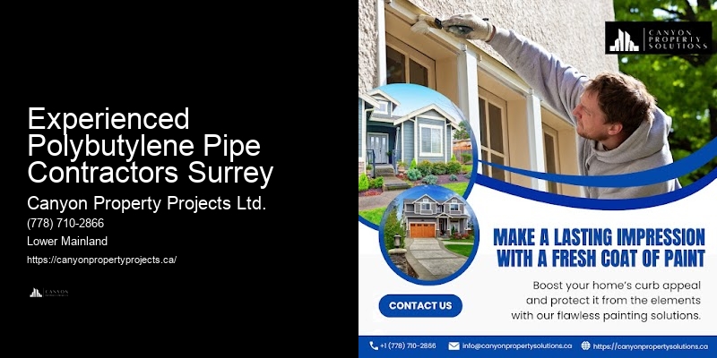Polybutylene Pipe Replacement Testimonials Experienced Polybutylene Pipe Contractors Surrey