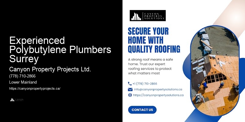 Polybutylene Pipe Replacement for Leaking Pipes Experienced Polybutylene Plumbers Surrey