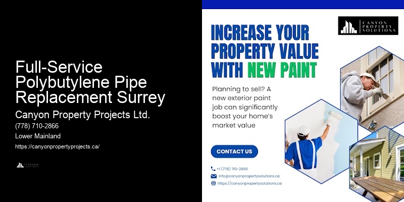 Polybutylene Pipe Removal Professionals Full-Service Polybutylene Pipe Replacement Surrey