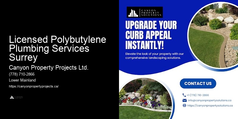Emergency Polybutylene Pipe Replacement Licensed Polybutylene Plumbing Services Surrey