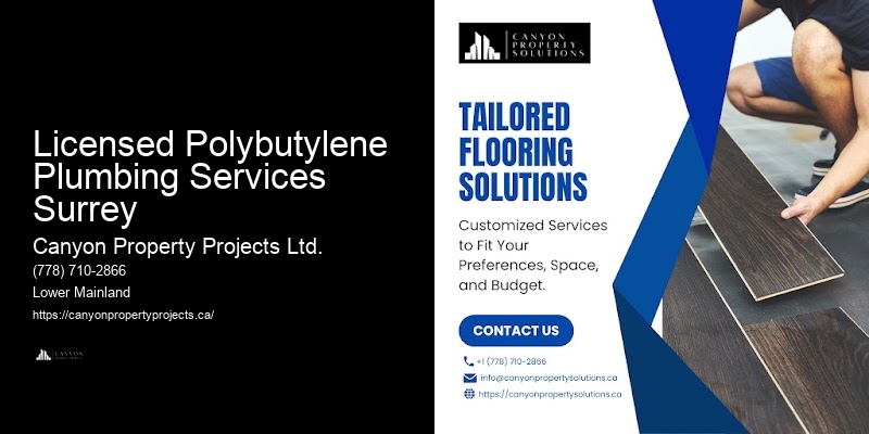 Polybutylene Replacement Service Near Me Licensed Polybutylene Plumbing Services Surrey