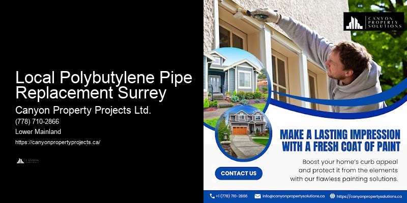 Local Polybutylene Pipe Replacement Surrey Licensed Polybutylene Plumbers