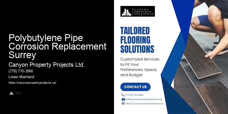 Polybutylene Pipe Assessment Services Polybutylene Pipe Corrosion Replacement Surrey
