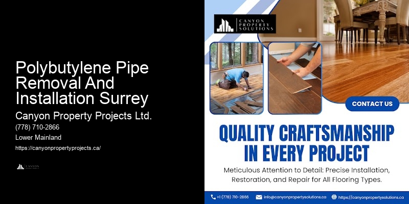 Polybutylene Pipe Replacement Pros and Cons Polybutylene Pipe Removal And Installation Surrey