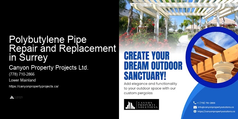 Best Polybutylene Pipe Replacement Practices Polybutylene Pipe Repair and Replacement in Surrey