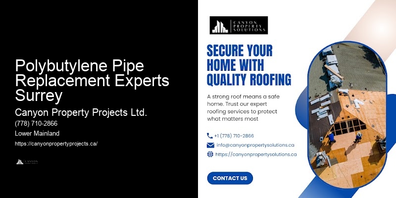 Fast Polybutylene Plumbing Services Polybutylene Pipe Replacement Experts Surrey