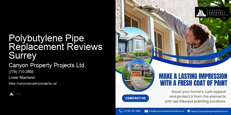 Affordable Polybutylene Plumbing Replacement Polybutylene Pipe Replacement Reviews Surrey