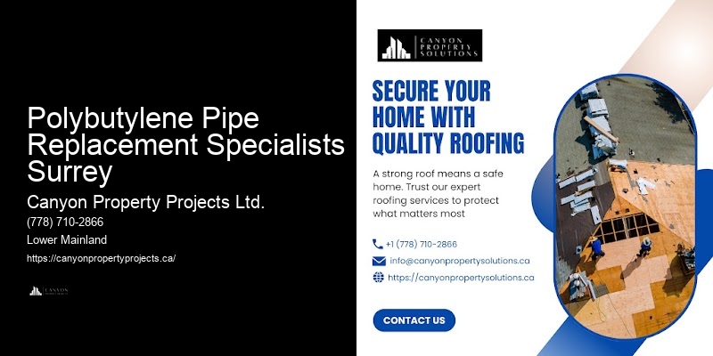 Polybutylene Pipe Replacement Specialists Surrey Polybutylene Pipe Upgrades for Peace of Mind