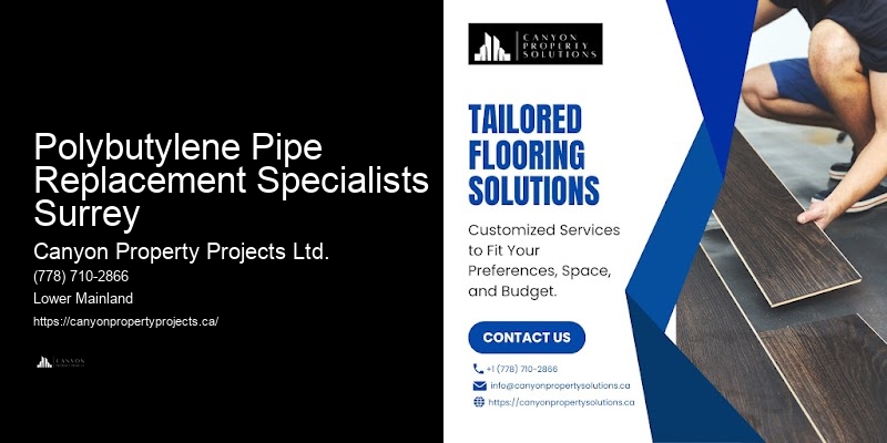 Experienced Polybutylene Pipe Replacement Experts in Polybutylene Pipe Replacement Specialists Surrey