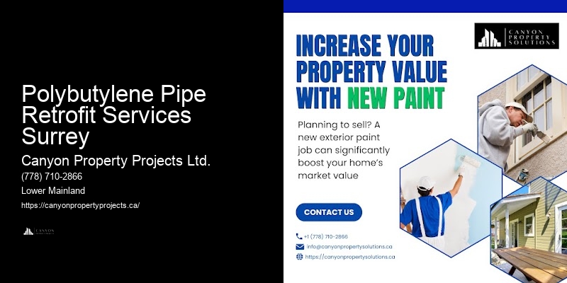 Polybutylene Pipe Replacement Quality Assurance Polybutylene Pipe Retrofit Services Surrey
