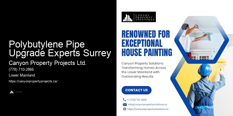 Polybutylene Pipe Service Reviews Polybutylene Pipe Upgrade Experts Surrey