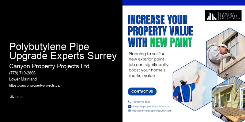 Long-Lasting Polybutylene Pipe Replacement Polybutylene Pipe Upgrade Experts Surrey